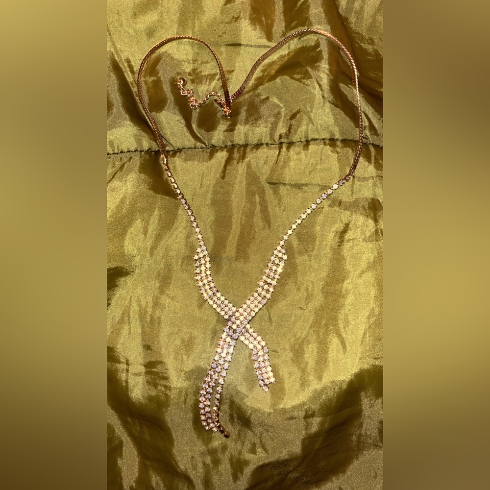 Gold diamond Necklace